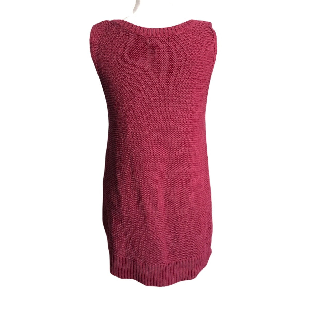 Gap Maroon Knit Tank Top Size M – Minimalist, Cozy, Casual
