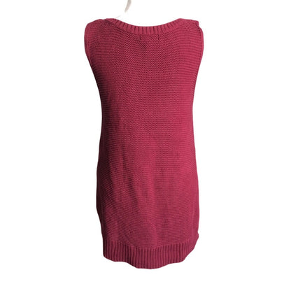 Gap Maroon Knit Tank Top Size M – Minimalist, Cozy, Casual