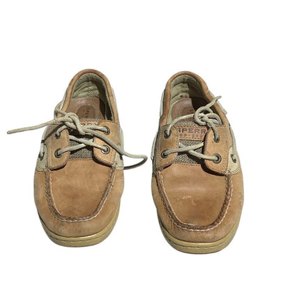 Sperry Top-Sider Bluefish 2-Eye Boat Shoes Women’s 6M — Nautical, Casual, Preppy