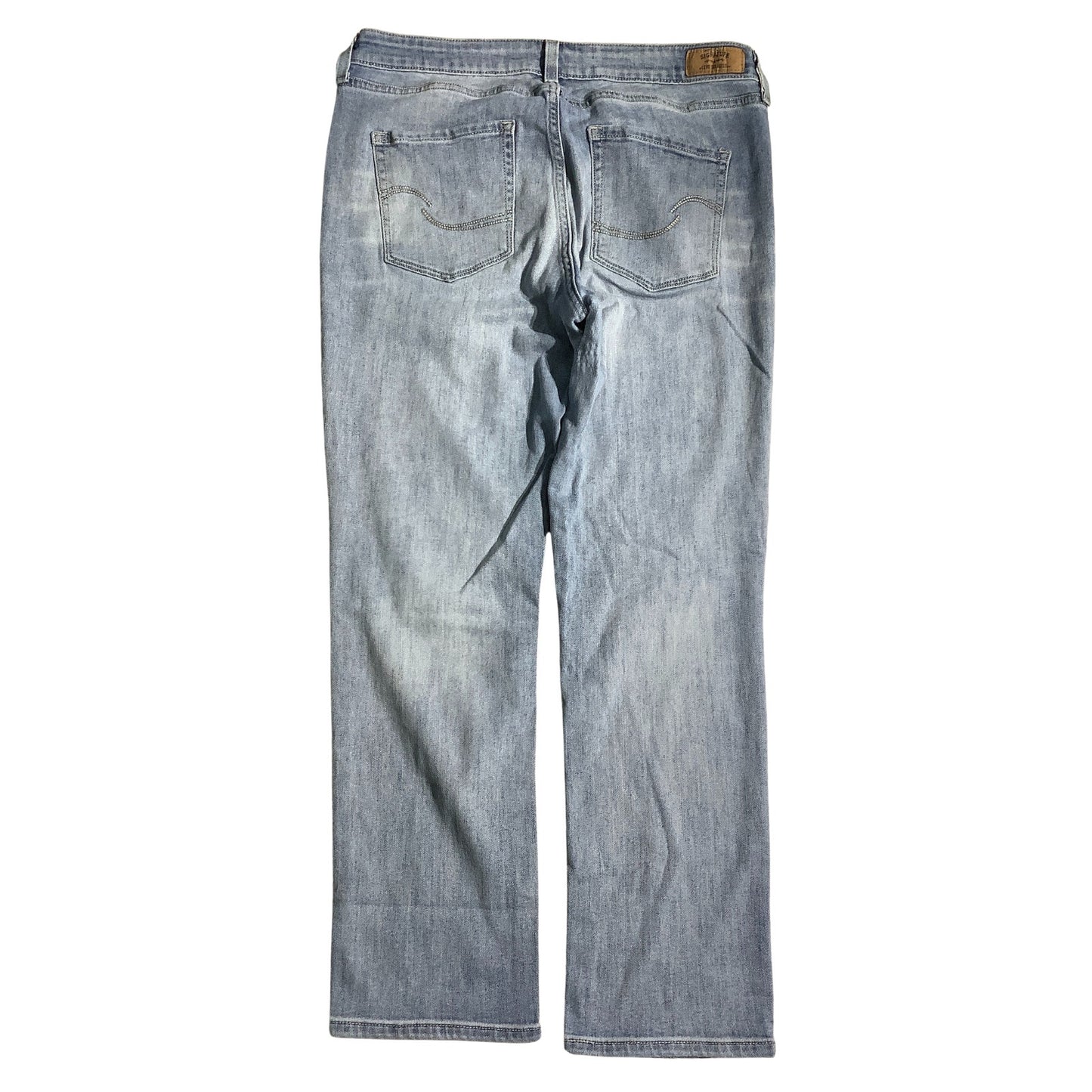 Levi’s Signature Mid-Rise Slim Jeans Women’s 12 (31W) – Light Wash, Slim, Cuffed