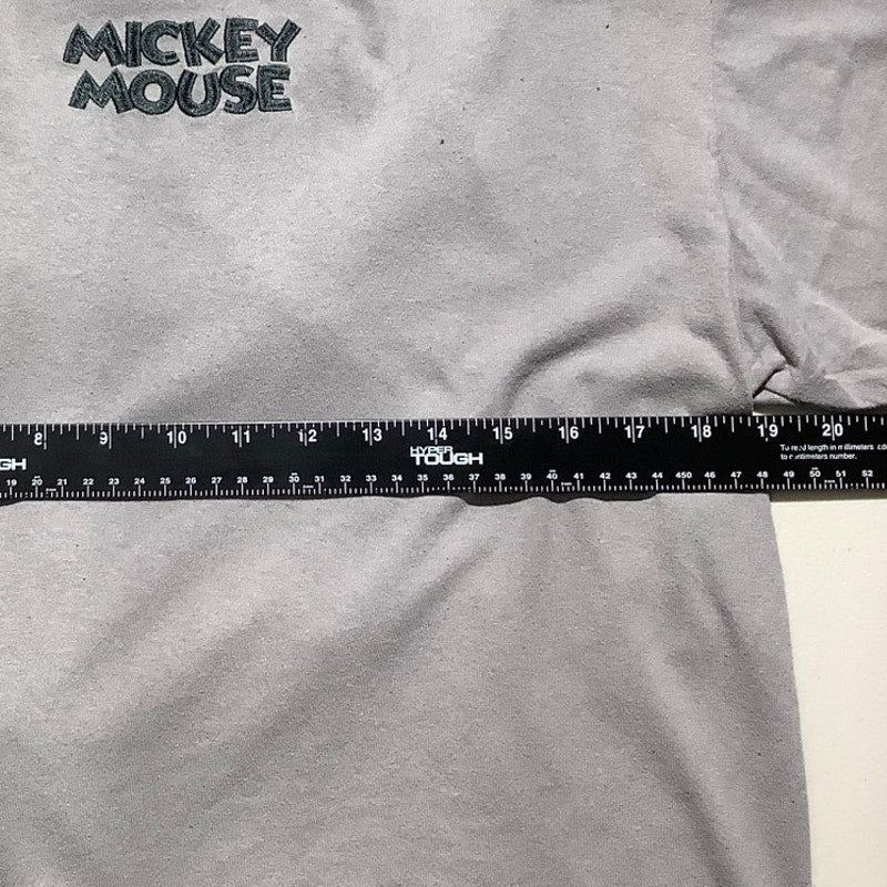 Disney Mickey Mouse T-Shirt Youth Size XL – Light Gray, Graphic, Crew Neck