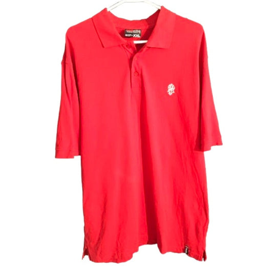 Southpole Bright Red Polo Size XXL - Streetwear, Casual, Bold