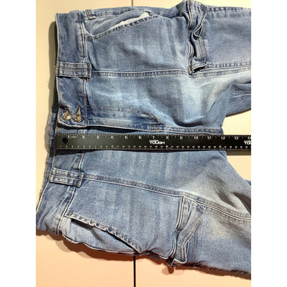 Madden NYC Cargo Wide Leg Jeans Women’s Size 14 — Skate, Y2K, Streetwear