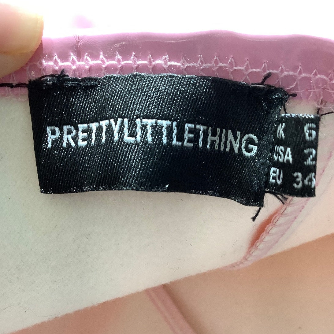 PrettyLittleThing Mini Dress Women’s Size 2 – Vinyl, Bodycon, Party