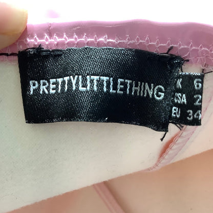 PrettyLittleThing Mini Dress Women’s Size 2 – Vinyl, Bodycon, Party