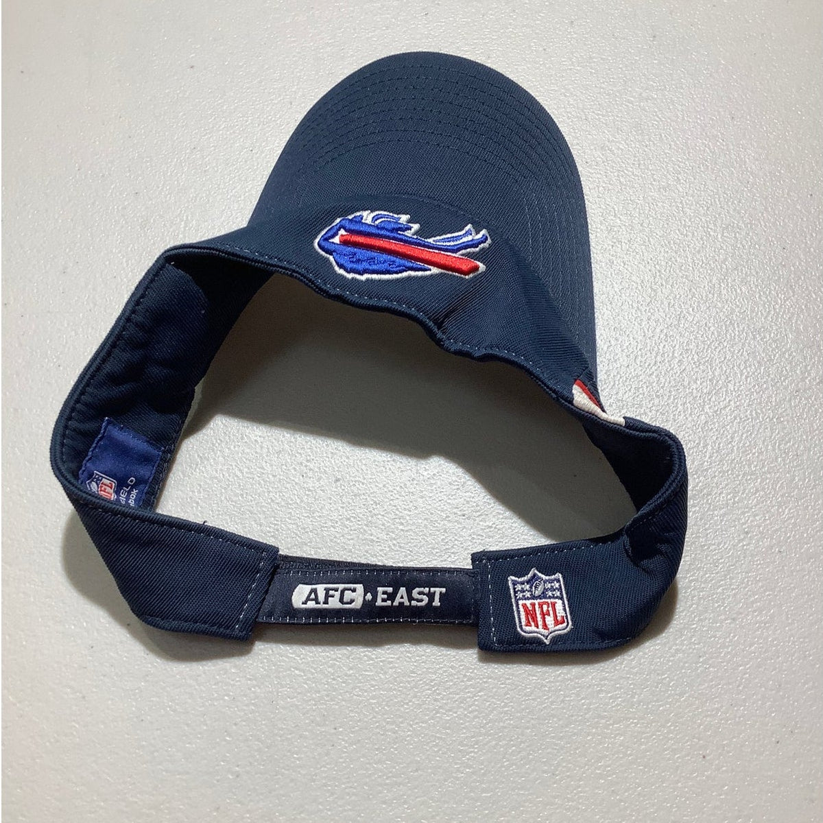 Reebok Buffalo Bills One Size Navy NFL On-Field Football Visor Hat
