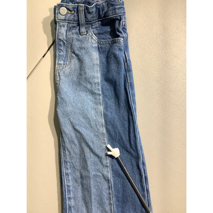 Old Navy Light Wash Wide Leg Jeans Kids Size 8 - Baggy, Vintage, Playful