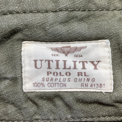Polo Ralph Lauren Men’s Utility Pants Size 46W 30L — Rugged, Classic, Workwear