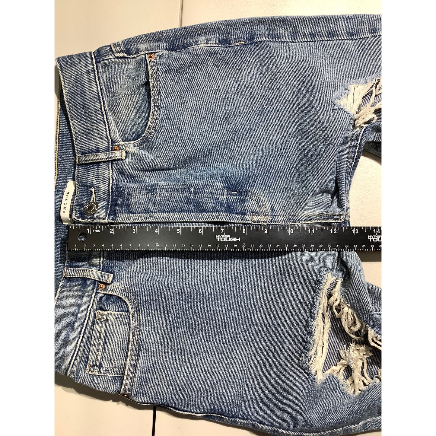 PacSun Ultra High Rise Slim Jeans Women's Size 28 — Grunge, Streetwear, Y2K