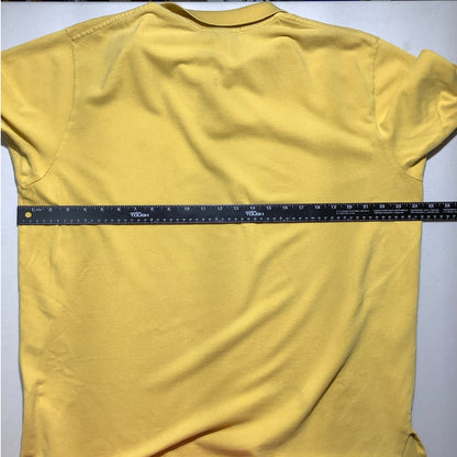 Polo Ralph Lauren Men's XL Yellow 100% Cotton Polo Shirt Short Sleeve