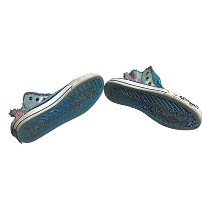 Ed Hardy Women’s Sneakers Size 9 — High Top, Denim, Tattoo Skull