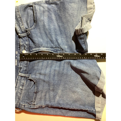 Old Navy High Rise Denim Shorts Women’s Size 18 – Casual, Rolled Hem, Stretch