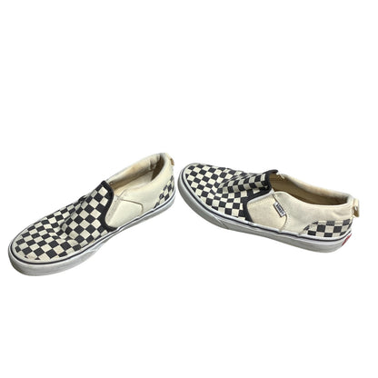 Vans Asher Slip-On Sneakers Checkerboard Child Size 5.5 — Classic, Skate, Canvas