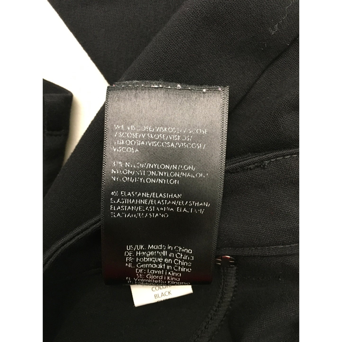 Liverpool Black Mid-Rise Cropped Pants  Size 14- Minimalist, Classic, Versatile
