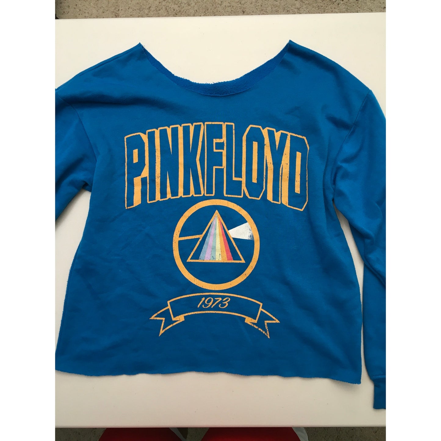 Pink Floyd Cropped Sweatshirt Size S- Vintage, Rock, Grunge