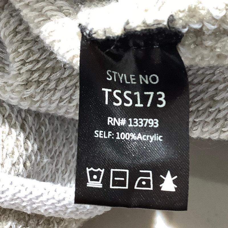 POL Light Tan Knit Cropped Top Women’s Size S/M — Boho, Casual, Textured