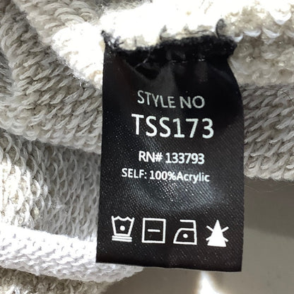 POL Light Tan Knit Cropped Top Women’s Size S/M — Boho, Casual, Textured