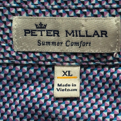 Peter Millar Summer Comfort Polo Shirt Size XL - Preppy, Classic, Golf