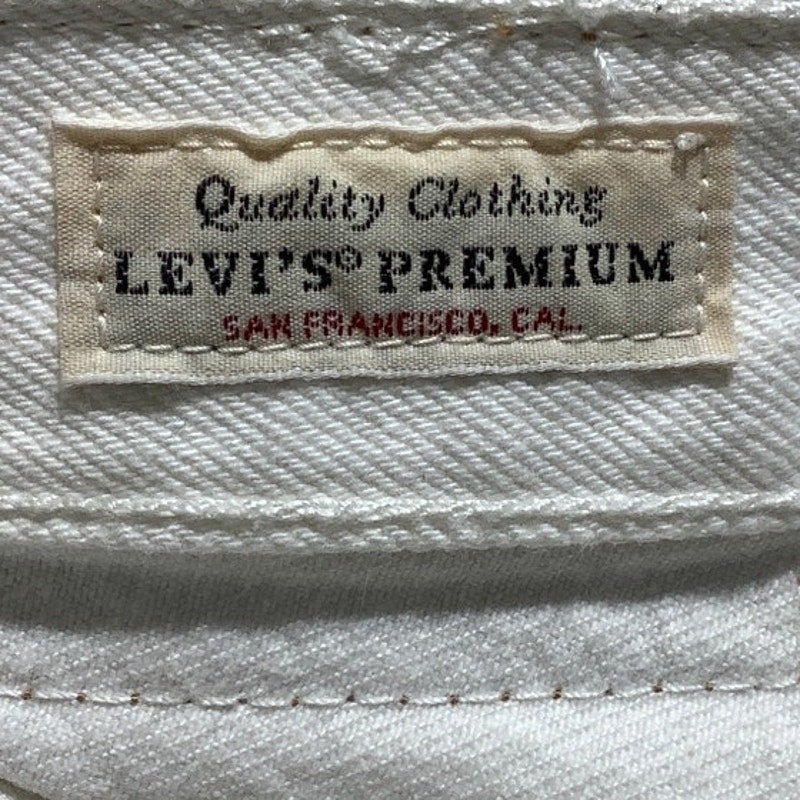 Levi’s Premium 501 Denim Shorts Women’s Size 27 – Distressed, Button Fly, Casual