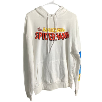 Marvel The Amazing Spider-Man Hoodie Men’s Size L — Comic, Superhero, Casual