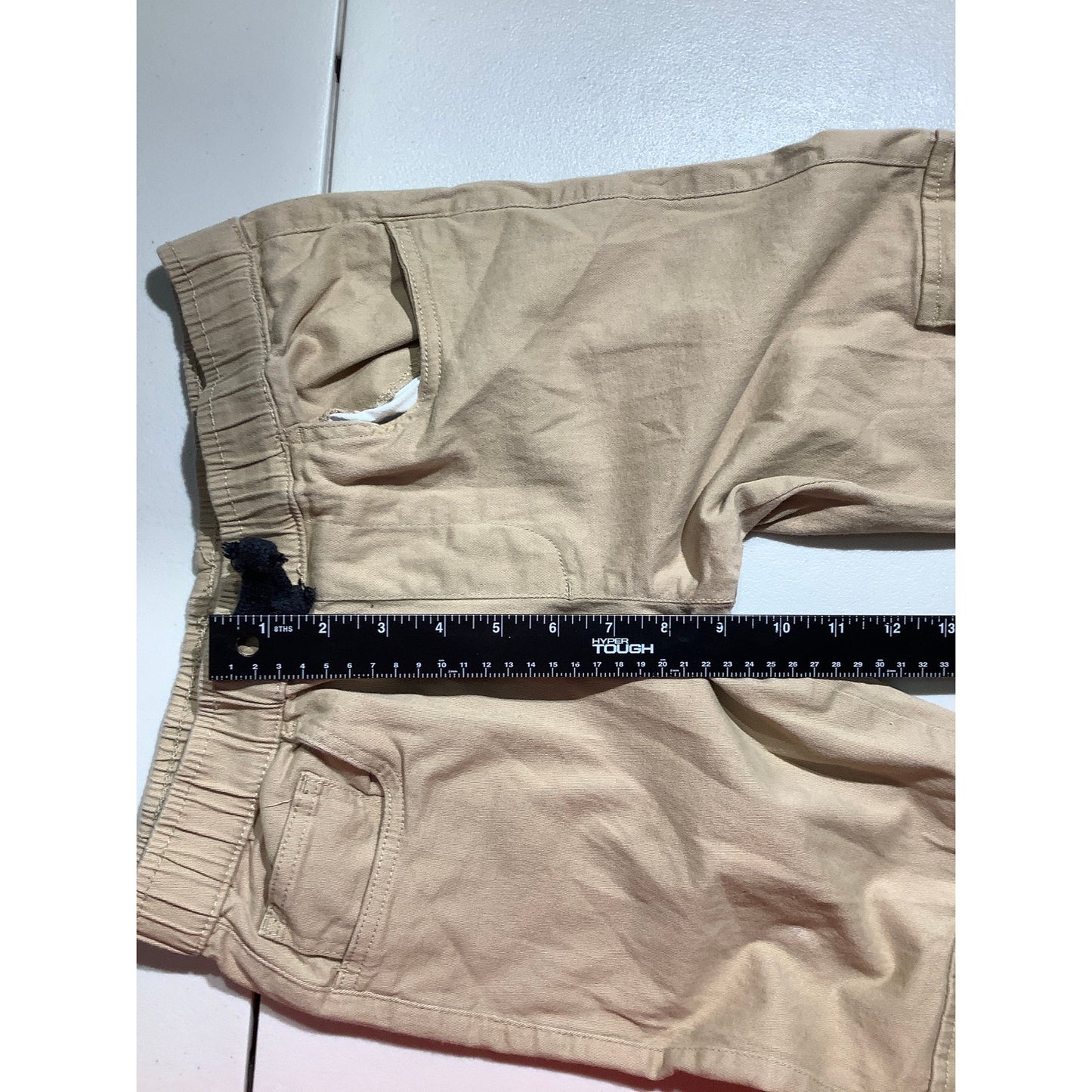 True Religion Khaki Cargo Pants Youth LG — Streetwear, Jogger, Stretch Waist