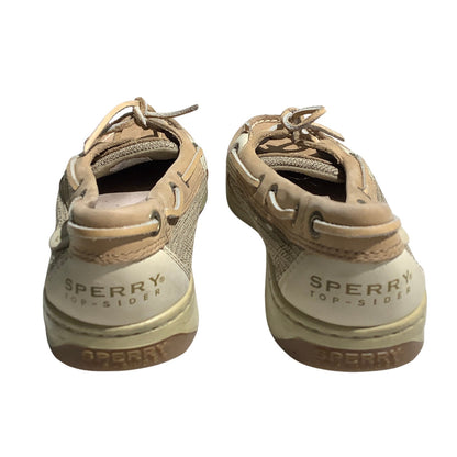 Sperry Angelfish Brown Leather Boat Shoes Women’s 6.5M — Casual, Nautical, Deck