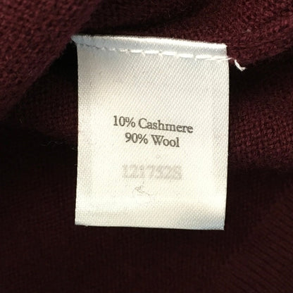 PURE Cashmere Wool Burgundy Long Sleeve Sweater Size 4 – Minimalist, Chic, Cozy