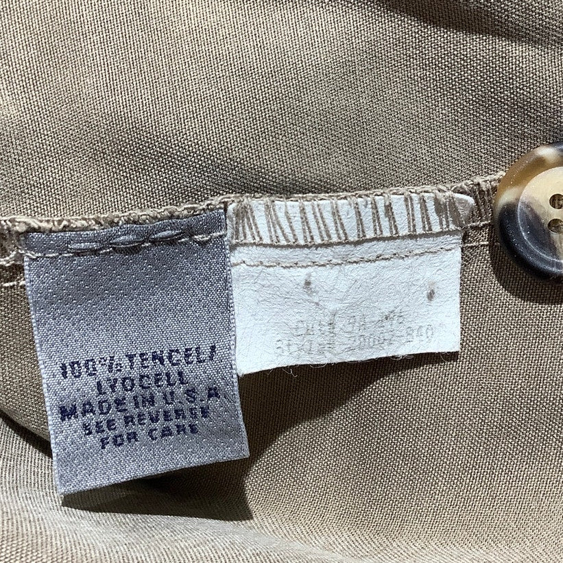 AKS Overall Dress, Beige, Women’s Size M — Relaxed Fit, Casual, Utility Style