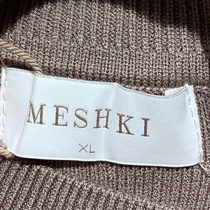Meshki Delia Knit Dress Women’s Size XL NWT — Minimalist, Bodycon, Chic