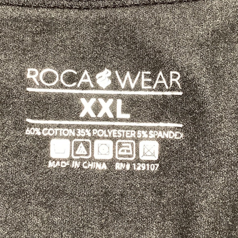 Rocawear Black Long Sleeve Crewneck Shirt Men’s XXL — Urban, Casual, Streetwear