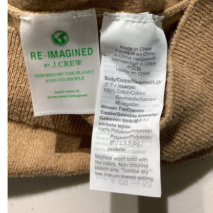 J.Crew Built-In Scarf Sweater Women’s Size M – Lightweight, Preppy, Unique