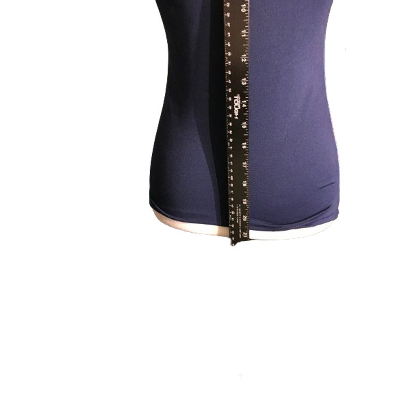 Alo Yoga Tank Top Size XS Navy/Light Blue - Athleisure, Minimalist, Gymwear