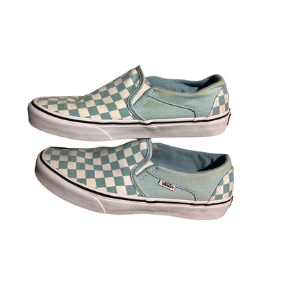 Vans Checkerboard Classic Slip-On Sneakers Women’s Size 9 — Skate, Y2K, Casual