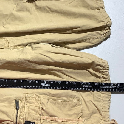Ecko Unltd. Men’s Tan Cargo Shorts Size 38 — Streetwear, Casual, Utility