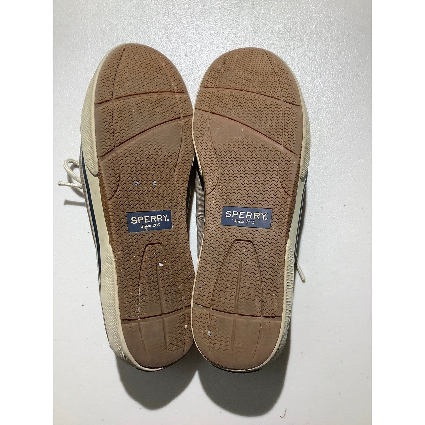 Sperry Top-Sider Halyard Canvas Boat Shoes Men’s 12M — Casual, Nautical, Lace-Up