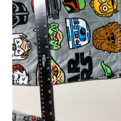 Star Wars Gray Character Collage Pajama Pants Size XL — Lounge, Novelty, Y2K