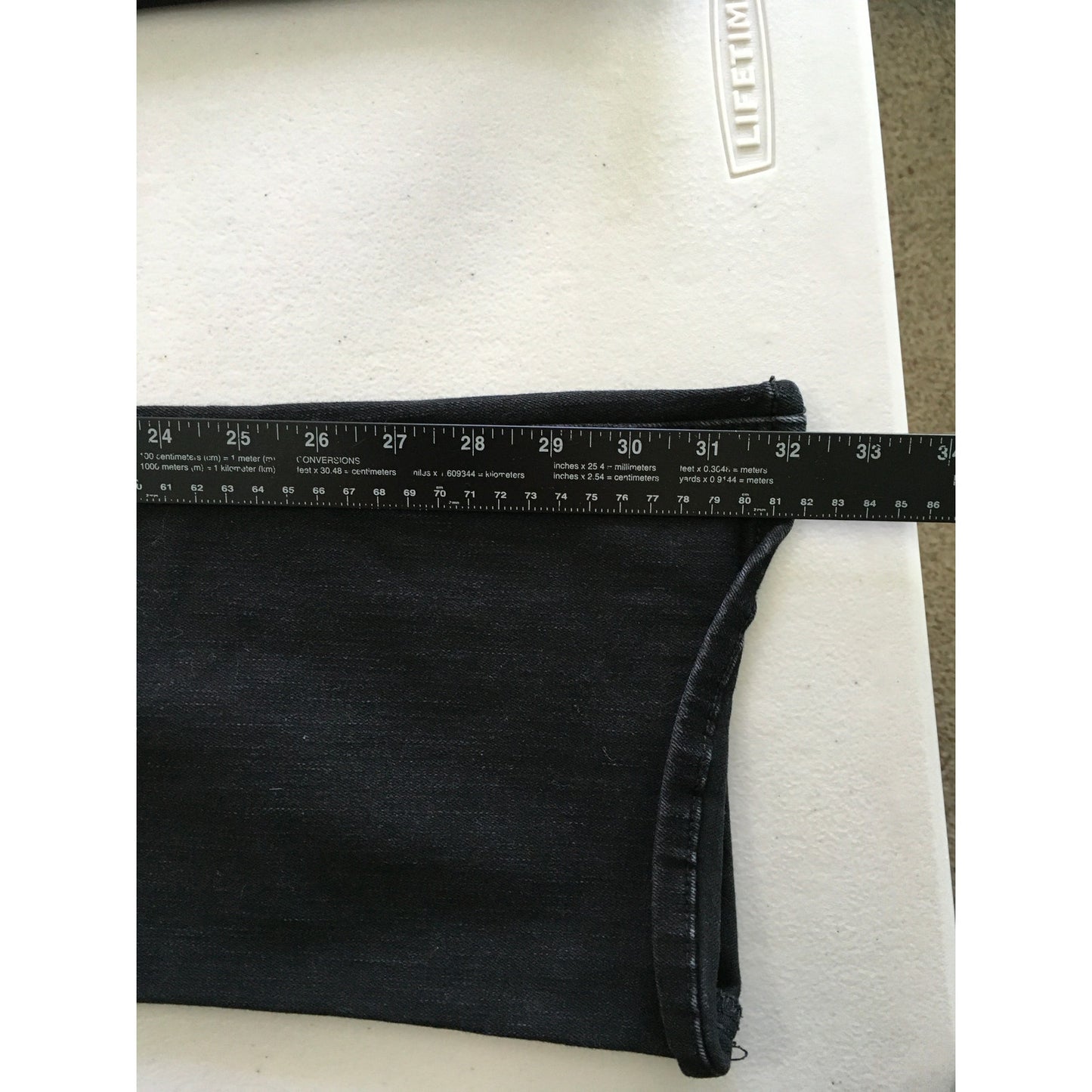 Hollister Men's Black Mid-Rise Bootcut Jeans 30W x 33L – Soft, Stretch, Denim