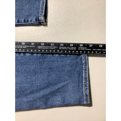 American Eagle Blue Hi-Rise Skinny Jeans Women 10— Stretch, Casual, Everyday