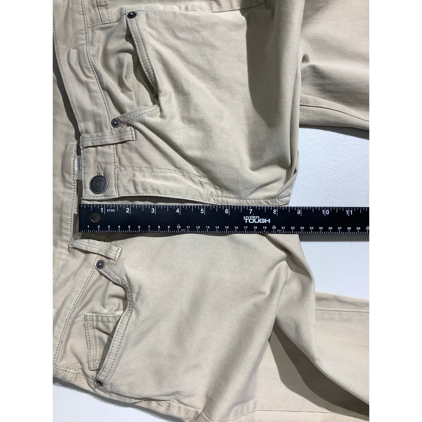 London Jeans Khaki Flare Pants Women’s Size 8 — Casual, Y2K, Classic
