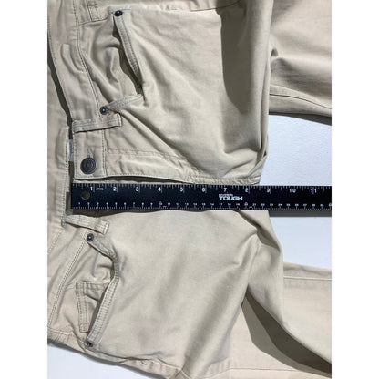 London Jeans Khaki Flare Pants Women’s Size 8 — Casual, Y2K, Classic