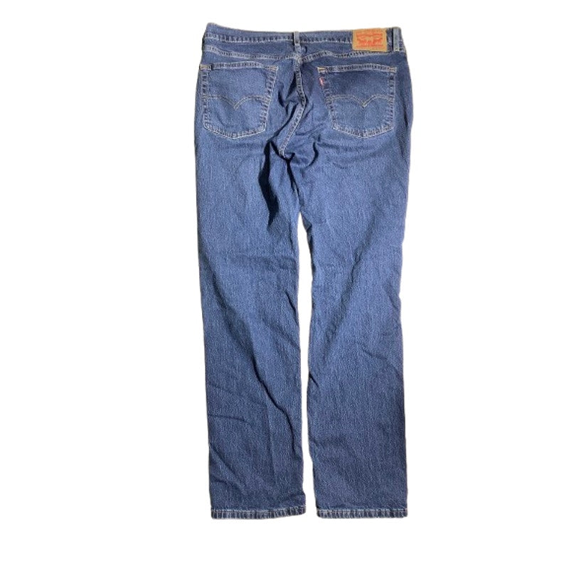 Levi’s 541 Athletic Fit Jeans Dark Blue Men’s 36W 34L — Stretch Denim, Straight