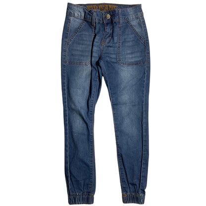 VIP Jeans Girls’ Size 8 Blue Denim Stretch Jeggings — Skinny, Casual, Everyday