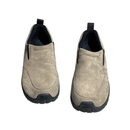 Cabela’s Tan Suede Slip-On Loafers Men’s 8M — Outdoor, Casual, Comfort