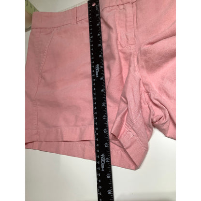 J.Crew Pink Cotton Shorts, Size 14, Preppy Casual Summer Essential