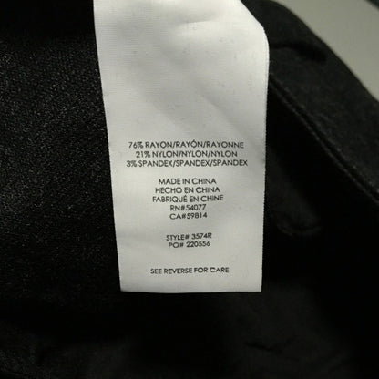 Cabi Black Flare Pants Size 4 - Office Siren, Minimalist, Chic