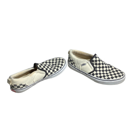 Vans Asher Slip-On Sneakers Checkerboard Child Size 5.5 — Classic, Skate, Canvas