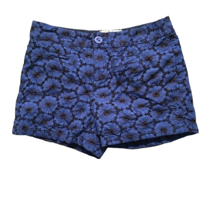 Anthropologie Elevenses Floral Shorts Size 2 - Cottagecore, Whimsical, Summer