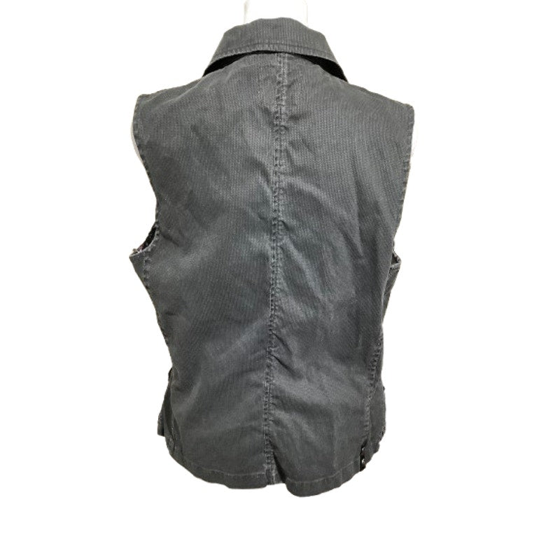 Chor Grey Jean Vest Size Small - Grunge, Edgy, Streetwear
