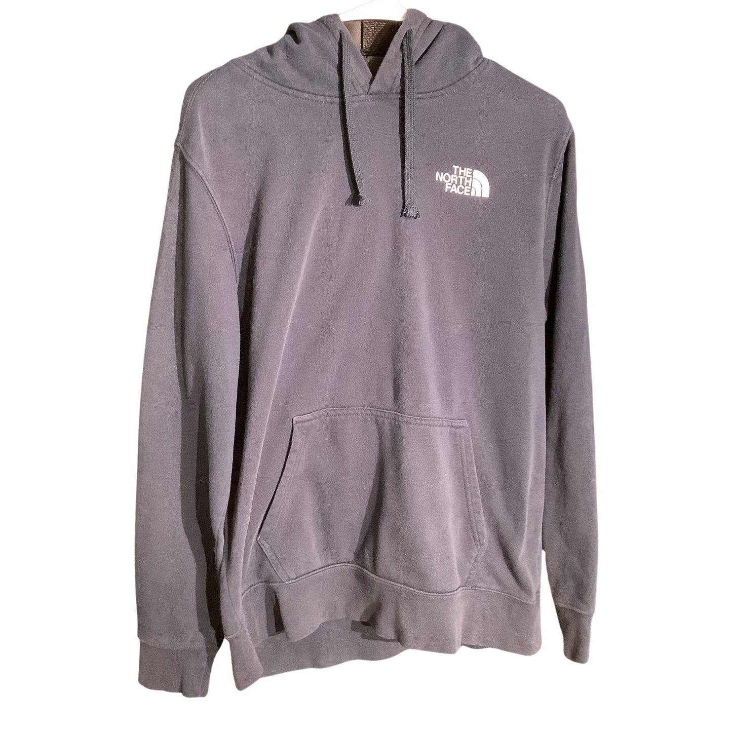 The North Face Navy Blue Hoodie Men’s Medium — Logo, Casual, Streetwear