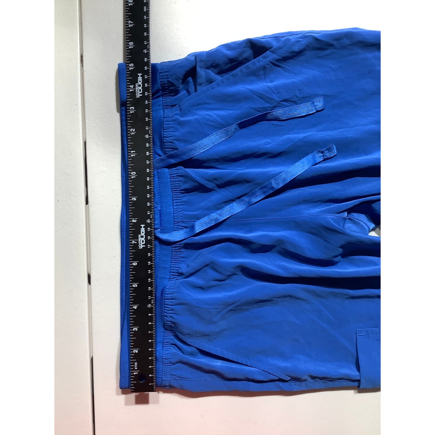 Pure Bright Blue Scrub Pants Size M – Athleisure, Workwear, Comfortable